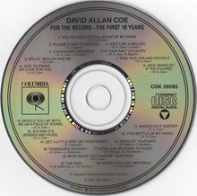 Laden Sie das Bild in den Galerie-Viewer, David Allan Coe : For The Record - The First 10 Years (CD, Comp, RE)
