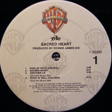 Charger l'image dans la galerie, Dio (2) : Sacred Heart (LP, Album, SRC)
