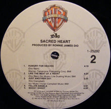 Charger l'image dans la galerie, Dio (2) : Sacred Heart (LP, Album, SRC)
