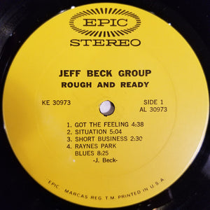 Jeff Beck Group : Rough And Ready (LP, Album, Ter)