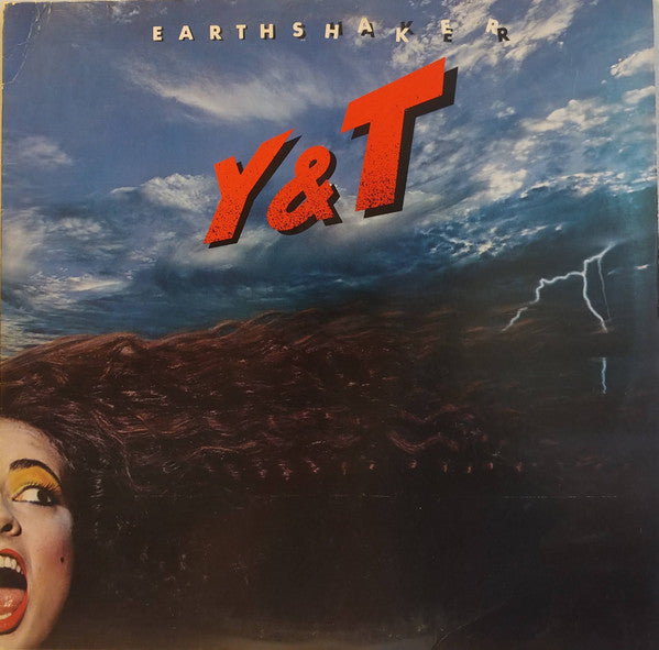 Y & T : Earthshaker (LP, Album, Ter)