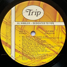 Load image into Gallery viewer, Al Hibbler : Dedicated To You (LP, RE)
