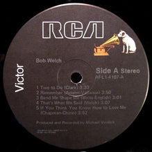 Laden Sie das Bild in den Galerie-Viewer, Bob Welch : Bob Welch (LP, Album, Ind)
