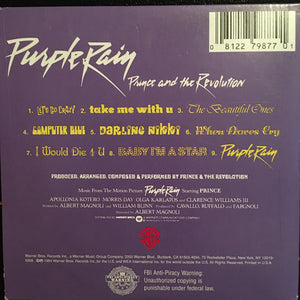 Prince And The Revolution : Purple Rain (CD, RE, Eco)