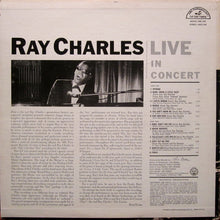 Charger l'image dans la galerie, Ray Charles : Ray Charles Live In Concert (LP, Album, RE)

