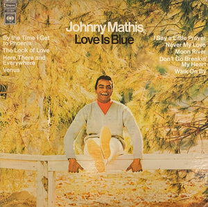 Johnny Mathis : Love Is Blue (LP, Album, Ter)