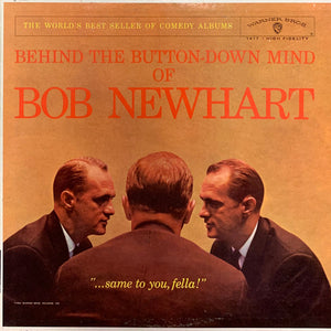 Bob Newhart : Behind The Button-Down Mind Of Bob Newhart (LP, Album, Mono, Res)