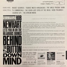 Load image into Gallery viewer, Bob Newhart : Behind The Button-Down Mind Of Bob Newhart (LP, Album, Mono, Res)
