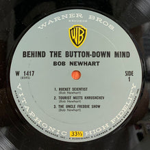 Laden Sie das Bild in den Galerie-Viewer, Bob Newhart : Behind The Button-Down Mind Of Bob Newhart (LP, Album, Mono, Res)
