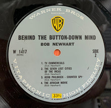 Load image into Gallery viewer, Bob Newhart : Behind The Button-Down Mind Of Bob Newhart (LP, Album, Mono, Res)
