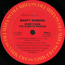 Load image into Gallery viewer, Marty Robbins : Everything I've Always Wanted (LP, Album)
