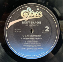 Charger l'image dans la galerie, Ricky Skaggs : Live In London (LP, Album, Car)
