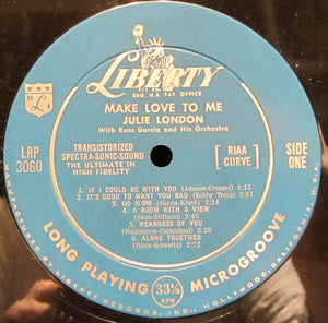 Julie London : Make Love To Me (LP, Mono)