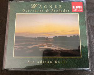 Wagner* - Sir Adrian Boult : Ouvertures & Preludes (2xCD, Comp)