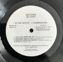 Laden Sie das Bild in den Galerie-Viewer, Commodores : In The Pocket (LP, Album, Promo)
