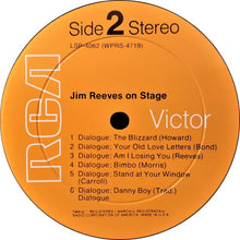 Load image into Gallery viewer, Jim Reeves : Jim Reeves On Stage (LP, Album, Roc)
