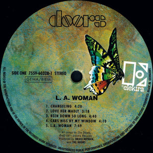 The Doors : L.A. Woman (LP, Album, RE, RP, 180)