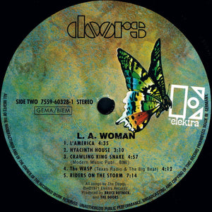 The Doors : L.A. Woman (LP, Album, RE, RP, 180)