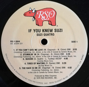 Suzi Quatro : If You Knew Suzi... (LP, Album)