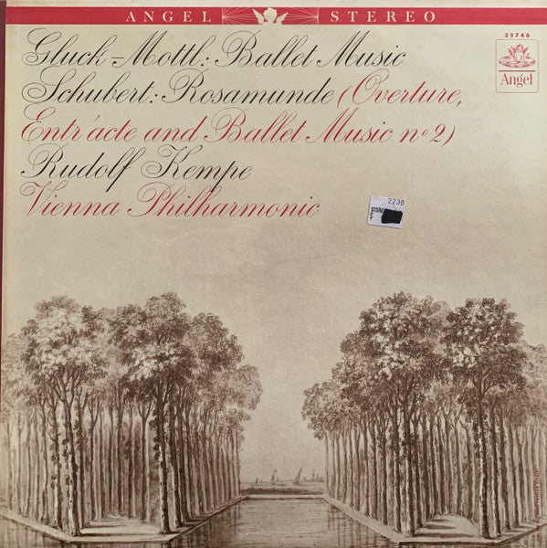 Schubert* / Gluck* : Mottl* / Rudolf Kempe / Vienna Philharmonic Orchestra* : Incidental Music To 