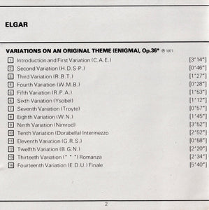 Elgar* / Sir Adrian Boult, London Symphony Orchestra •  London Philharmonic Orchestra : Enigma Variations • Pomp & Circumstance Marches Nos.1–5 (CD, Comp)