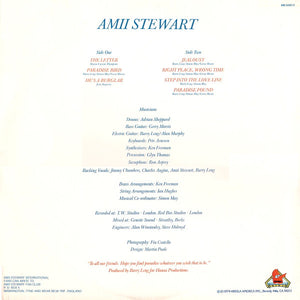 Amii Stewart : Paradise Bird (LP, Album, Ter)