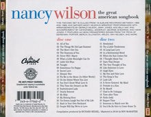 Charger l&#39;image dans la galerie, Nancy Wilson : The Great American Songbook (2xCD, Comp)
