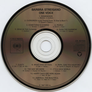 Barbra Streisand : One Voice (CD, Album)