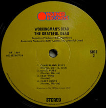 Laden Sie das Bild in den Galerie-Viewer, Grateful Dead* : Workingman&#39;s Dead (LP, Album, RE, RM, 180)
