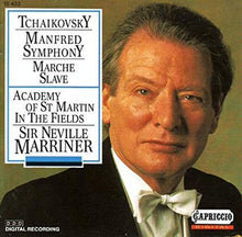 Charger l&#39;image dans la galerie, Pyotr Ilyich Tchaikovsky, The Academy Of St. Martin-in-the-Fields, Sir Neville Marriner : Manfred Symphony - Marche Slave (CD, Album)
