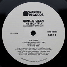 Laden Sie das Bild in den Galerie-Viewer, Donald Fagen : The Nightfly (LP, Album, RE)
