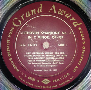 The Camerata Academica Orchestra*, American Artists Symphony* : Beethoven Symphony No. 5 In C Minor Op. 67 / The Farewell Symphony, Op. 45 By Franz Josef Haydn (LP, Album, Mono)