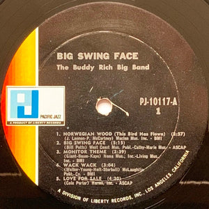 Buddy Rich Big Band : Big Swing Face (LP, Mono)