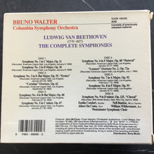 Load image into Gallery viewer, Bruno Walter / Columbia Symphony Orchestra – Beethoven* : The Complete Symphonies (6xCD, Comp, RM + Box, Sli)
