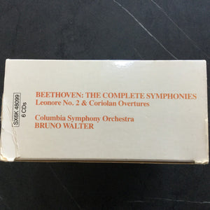 Bruno Walter / Columbia Symphony Orchestra – Beethoven* : The Complete Symphonies (6xCD, Comp, RM + Box, Sli)