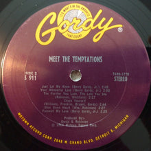 Laden Sie das Bild in den Galerie-Viewer, The Temptations : Meet The Temptations (LP, Album)
