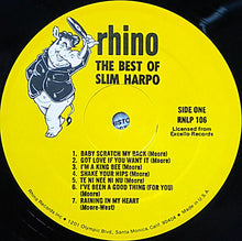 Load image into Gallery viewer, Slim Harpo : The Best Of Slim Harpo - The Original King Bee (LP, Comp)
