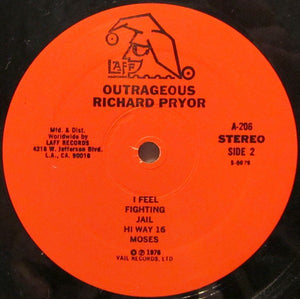 Richard Pryor : Outrageous (LP)