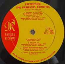 Laden Sie das Bild in den Galerie-Viewer, The Fabulous Ronettes* Featuring Veronica* : ...Presenting The Fabulous Ronettes Featuring Veronica (LP, Album, Mono, Pre)
