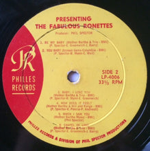 Laden Sie das Bild in den Galerie-Viewer, The Fabulous Ronettes* Featuring Veronica* : ...Presenting The Fabulous Ronettes Featuring Veronica (LP, Album, Mono, Pre)
