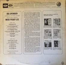 Load image into Gallery viewer, Peggy Lee : Big Spender (LP, Album, Scr)
