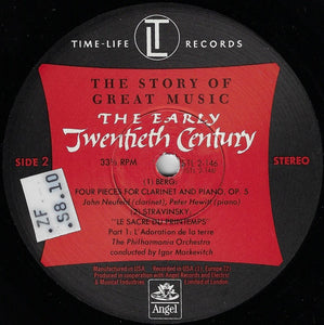 Various : The Early Twentieth Century (4xLP, Comp, RE, Win + Box)