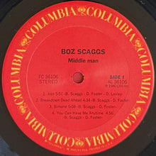 Load image into Gallery viewer, Boz Scaggs : Middle Man (LP, Album, Ter)
