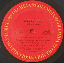 Load image into Gallery viewer, Boz Scaggs : Middle Man (LP, Album, Ter)
