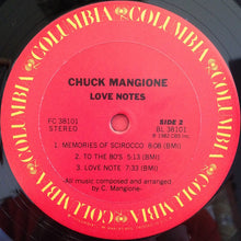 Load image into Gallery viewer, Chuck Mangione : Love Notes (LP, Album)
