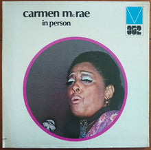 Load image into Gallery viewer, Carmen McRae : In Person (LP, Album, Gat)
