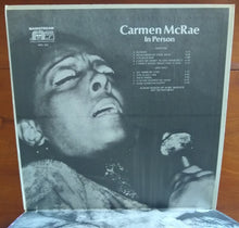Load image into Gallery viewer, Carmen McRae : In Person (LP, Album, Gat)
