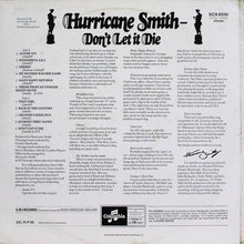 Laden Sie das Bild in den Galerie-Viewer, Hurricane Smith : Don't Let It Die (LP, Album)
