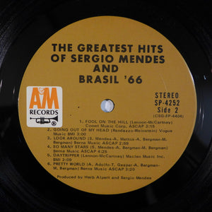 Sérgio Mendes & Brasil '66 : The Greatest Hits (LP, Album, Comp, Ter)