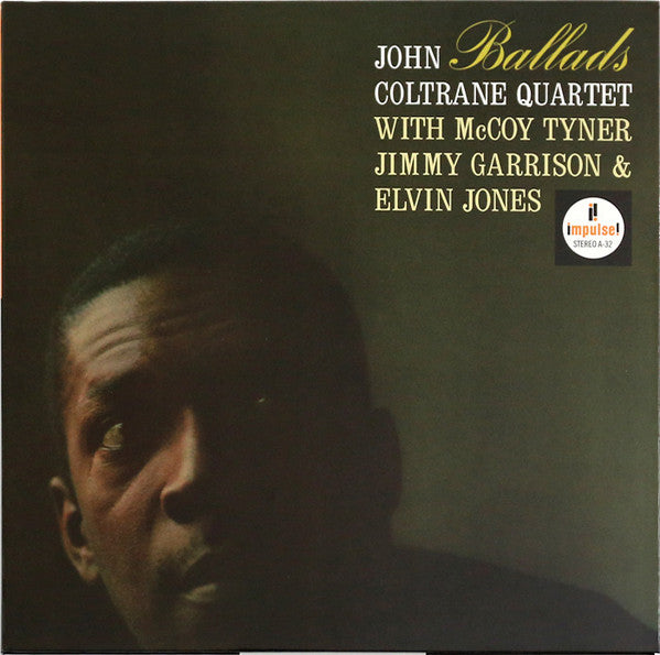 John Coltrane Quartet* : Ballads (LP, Album, RE, 180)